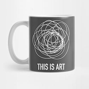 This îs ART abstract Mug